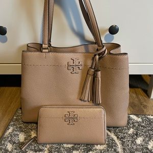 Tory Burch Handbag and matching wallet